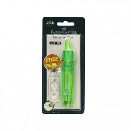 2-pieces Correction Tape QJR 506, Green